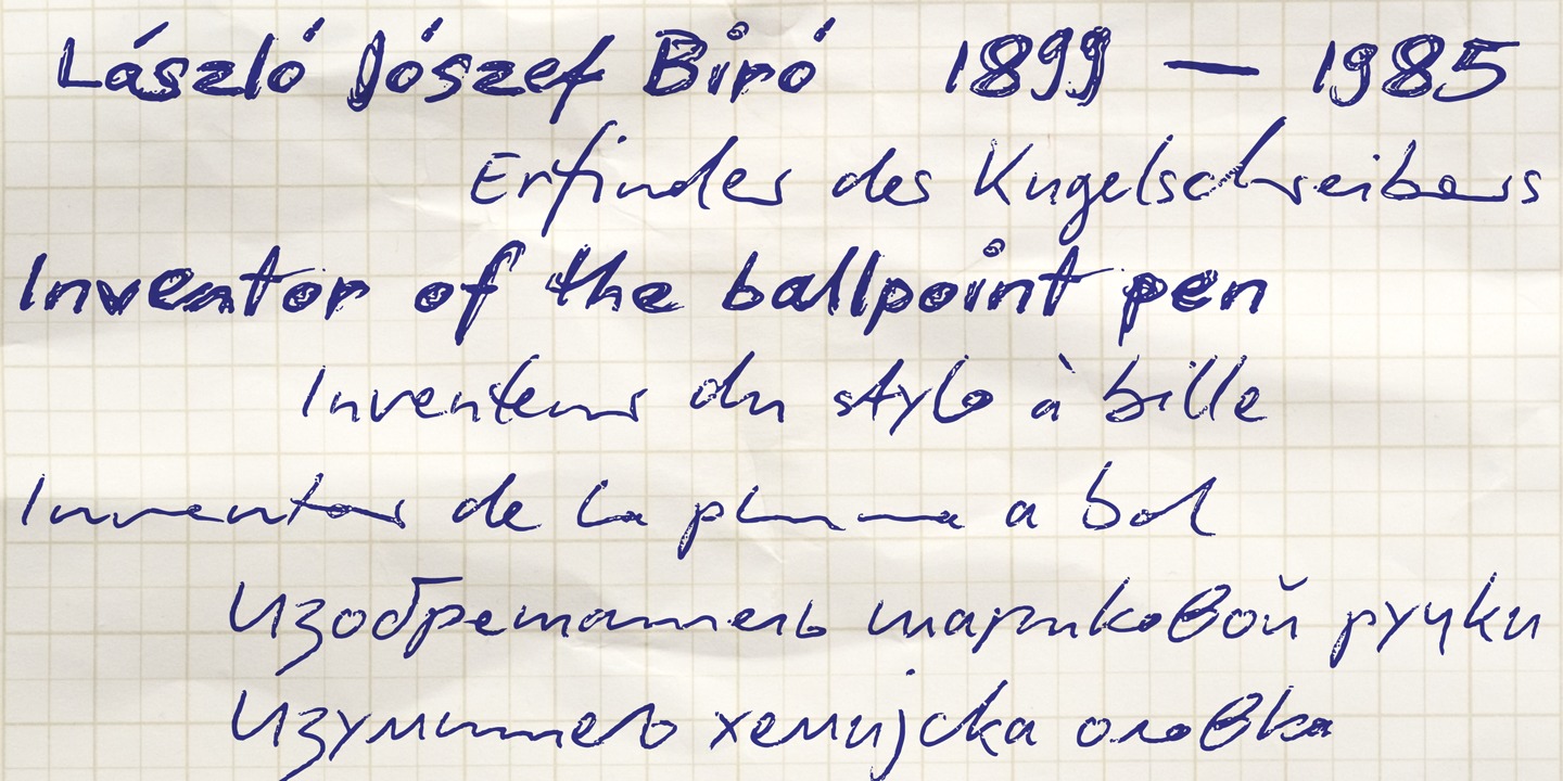 Biro Script Plus